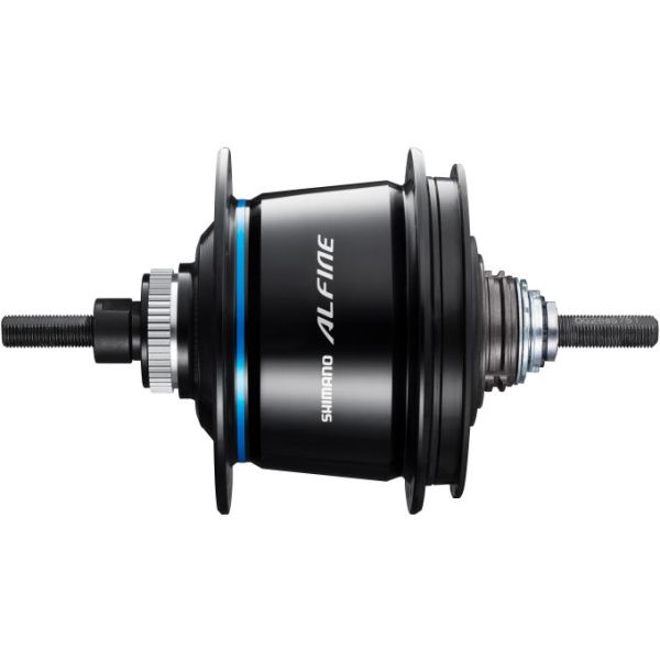 Shimano versnellingsnaaf 8 speed alfine di2 sg-s7051 voor schijfrem - 36 gaats - zwart