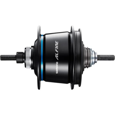 Shimano versnellingsnaaf 8 speed alfine di2 sg-s7051 voor schijfrem - 36 gaats - zwart