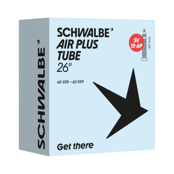 Schwalbe air plus tube (sv13ap) - 26'' (40 62-559) - presta
