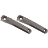 Edge crankset e-bike voor bafang 170mm - zwart