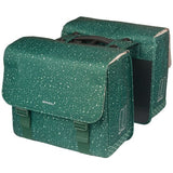 Basil dubbele fietstas flair mik 35 liter 15 x 35 x 31 cm (2x) - groen - afbeelding 1