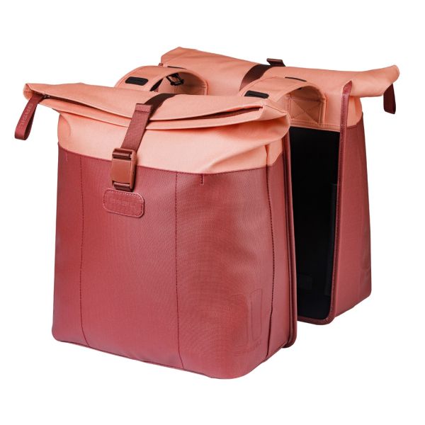 Basil b.v. tas basil vive dubbel bordeaux roze | 35l