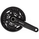 Shimano crankstel mtb 3 x 10 speed fc-mt500 met 175mm crankarm 40-30-22t - zwart