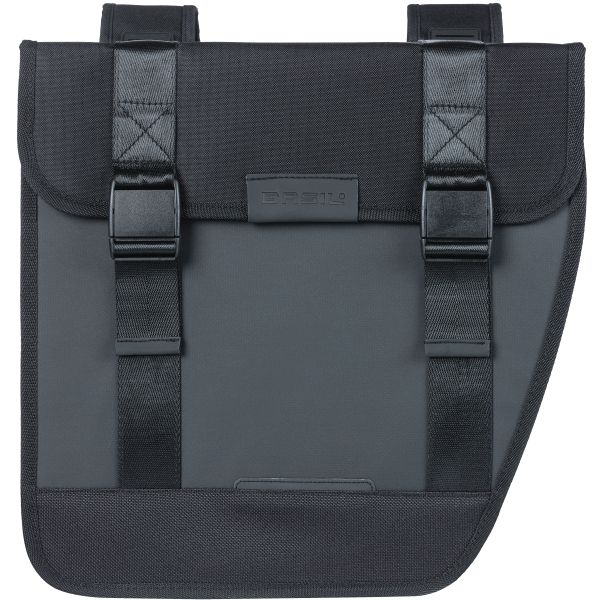 Basil Tour dubbele fietstas - 28L - zwart