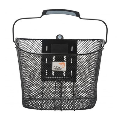 fietsmand Toscane Smartlock voor 19 liter zwart