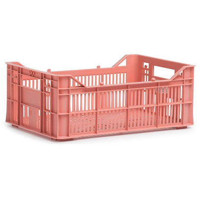 Urban proof fietskrat helsinki kunststof 7l warm roze 30x20x11 cm