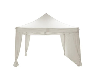 Garden impressions paviljoen easy 3x4.5mtr wit polyester