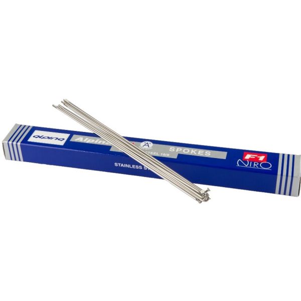 Spaken Alpina rvs 13-290 zonder nippel