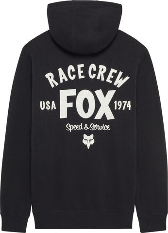 Fox head slogan fleece sweater