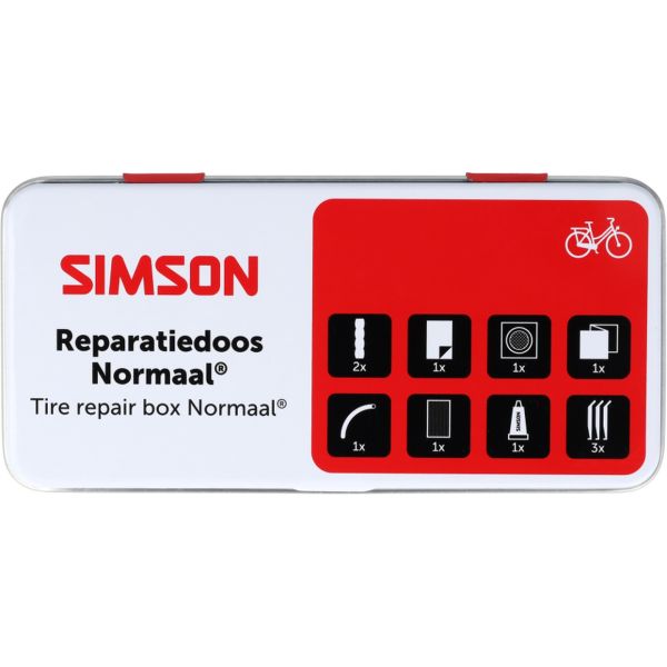 Simson reparatiedoos normaal displaydoos (per 12 stuks)