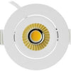 Enzo ecodim led inbouwspot 5w dimtowarm 62mm 36gr rond verstelbaar wit - led4730