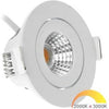 Enzo ecodim led inbouwspot 5w dimtowarm 62mm 36gr rond verstelbaar wit - led4730