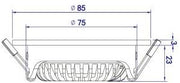 Enzo ecodim led inbouwspot 5w dimtowarm 85mm 36gr vierkant verstelbaar geschuurd staal - led4770 - afbeelding 2