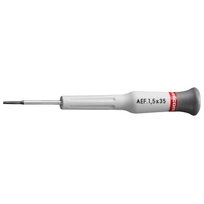 Facom micro-tech® schroevendraaier | voor sleufschroeven | 2,5 x 35 mm - aef.2.5x35