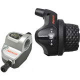 Draaiversteller 3 speed Shimano Nexus SL-3S41E met kabels en clickbox - zwart (werkplaatsverpakking) - afbeelding 1