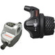Draaiversteller 3 speed Shimano Nexus SL-3S41E met kabels en clickbox - zwart (werkplaatsverpakking)