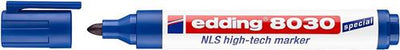 Edding 8030 nls high-tech marker blauw | 10 stuks