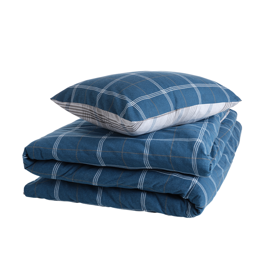Knus eden dekbedovertrek cosy 140 x 220cm