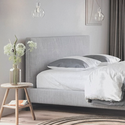 Knus eden jersey hoeslaken allure wit 160 x 200cm