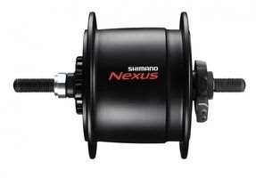 Shimano dynamonaaf 6v 2,4w dh-c6000 rb zwart