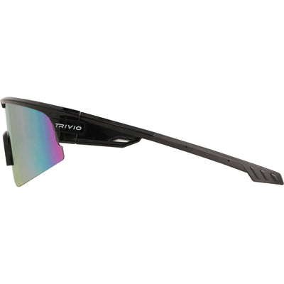 Trivio - fietsbril octo zwart revo roze + adapterstuk voor glazen op sterkte