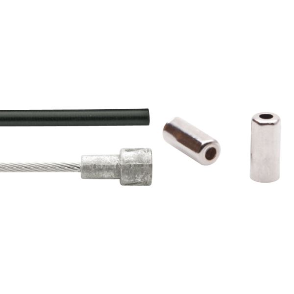Elvedes koppelingskabel remkabel extra flexibel 1800 2250mm v-nippel - 2 meter (op kaart)