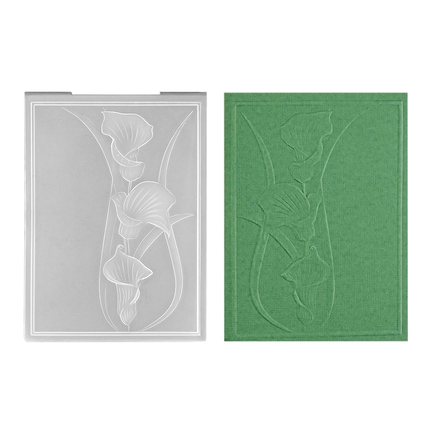 Nellie's choice • 3d embossing folder aronskelk 10,5x14,8cm
