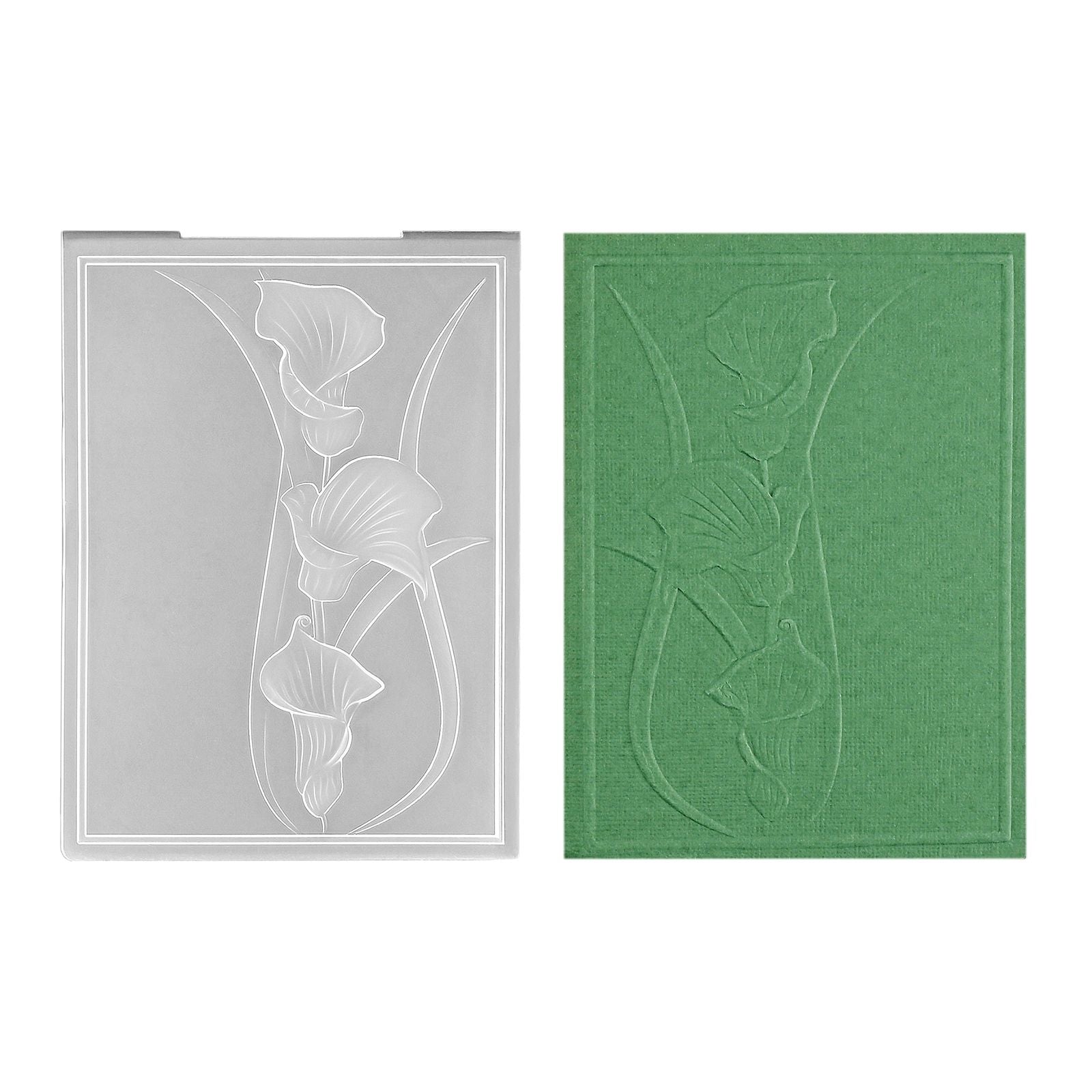 Nellie's choice • 3d embossing folder aronskelk 10,5x14,8cm