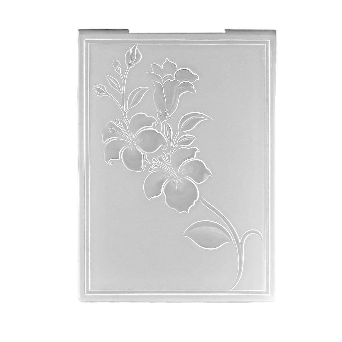 Nellie's choice • 3d embossing folder bloementak 10,5x14,8cm