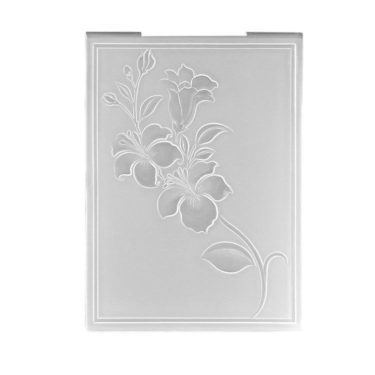 Nellie's choice • 3d embossing folder bloementak 10,5x14,8cm