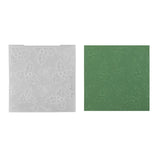Nellie's choice • 3d embossing folder achtergrond hulst 15x15cm - afbeelding 2