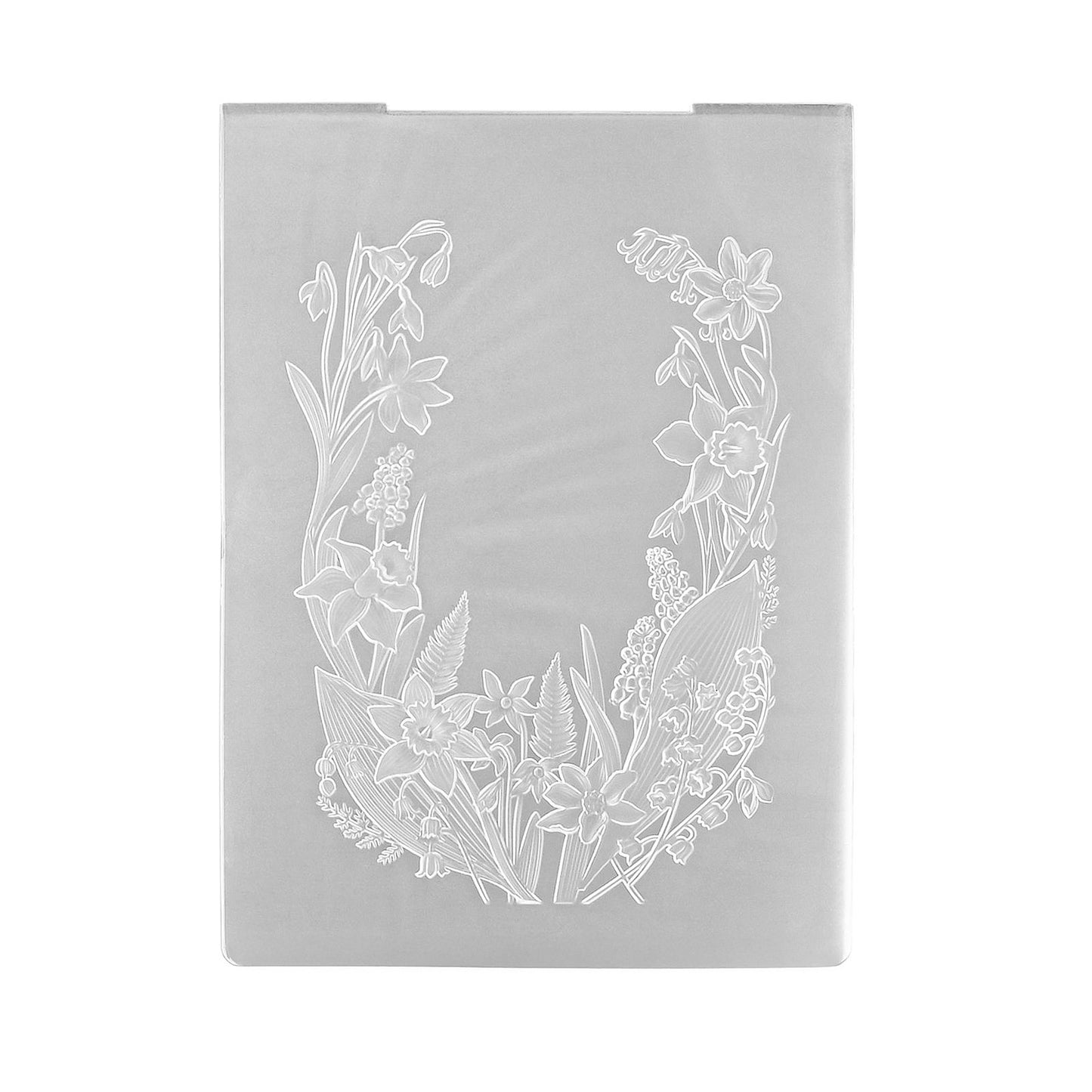 Nellie's choice • 3d embossing folder frame bloemen 10,5x14,8cm