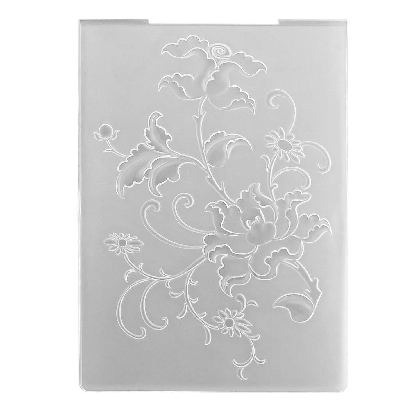Nellie's choice • 3d embossing folder exotische bloemen 10,5x14,8cm