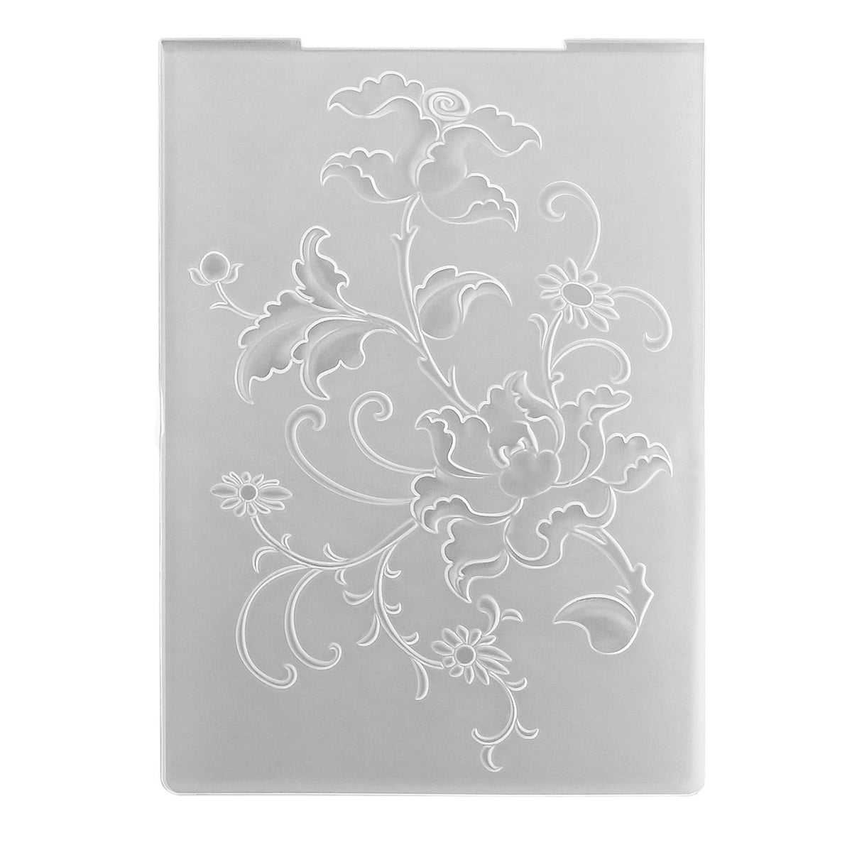 Nellie's choice • 3d embossing folder exotische bloemen 10,5x14,8cm
