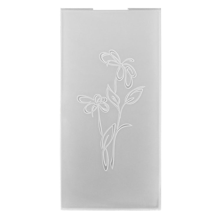 Nellie's choice • 3d embossing folder fijne bloemen 10,5x20,5cm