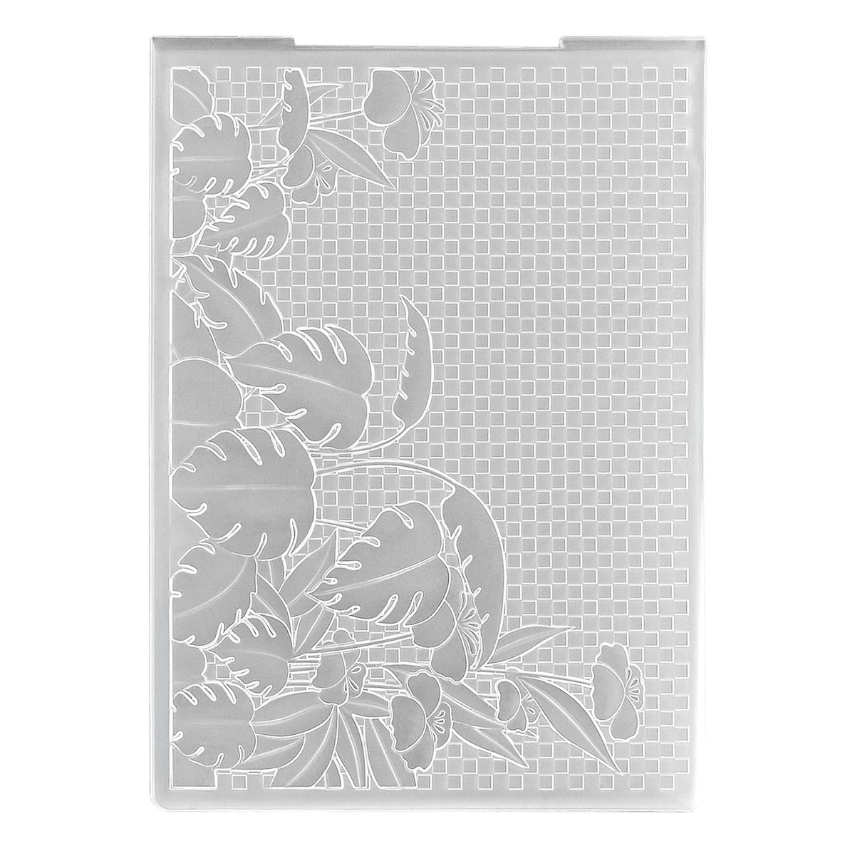 Nellie's choice • 3d embossing folder achtergrond gatenplant 10,5x14,8cm