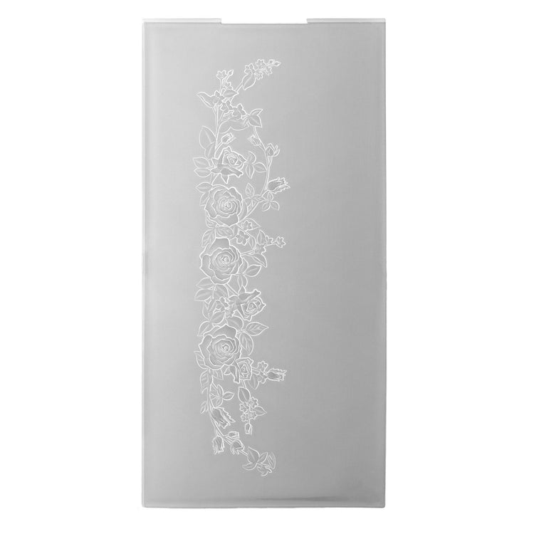 Nellie's choice • 3d embossing folder rand rozen 10,5x20,5cm
