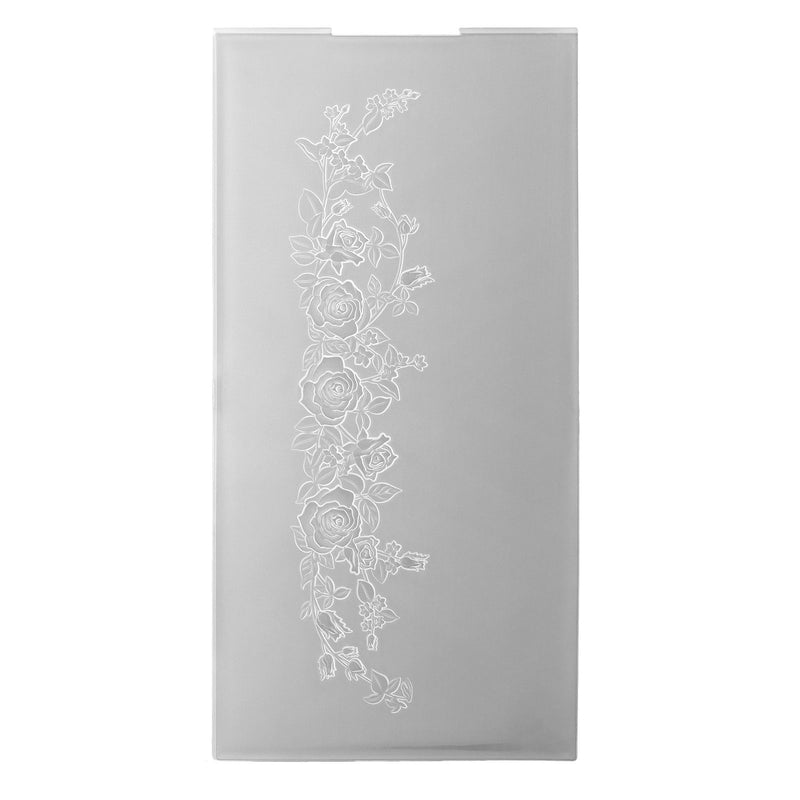 Nellie's choice • 3d embossing folder rand rozen 10,5x20,5cm
