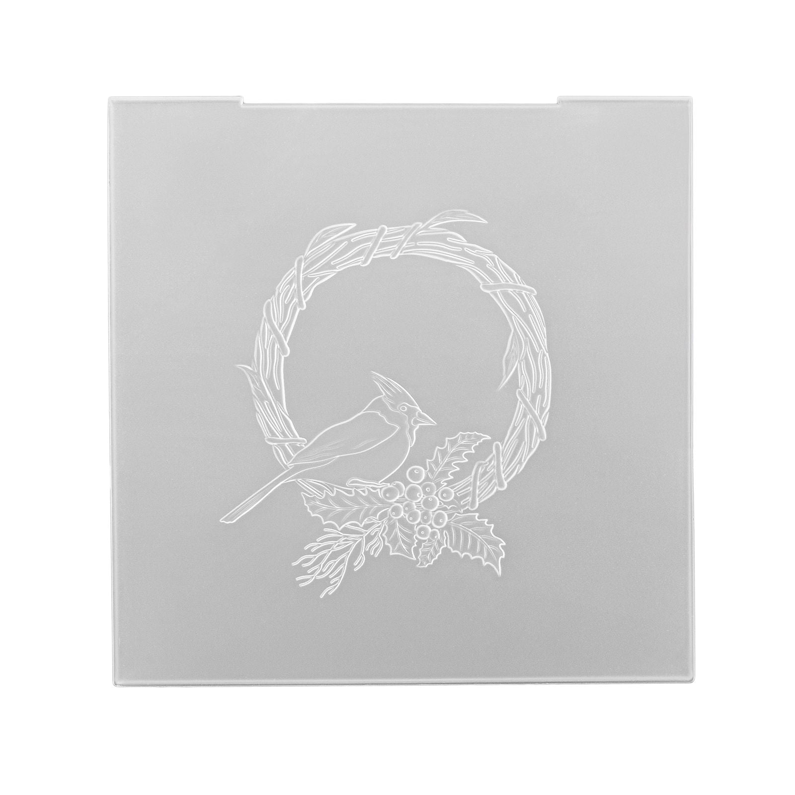 Nellie's choice • 3d embossing folder kerstvogel 15x15cm