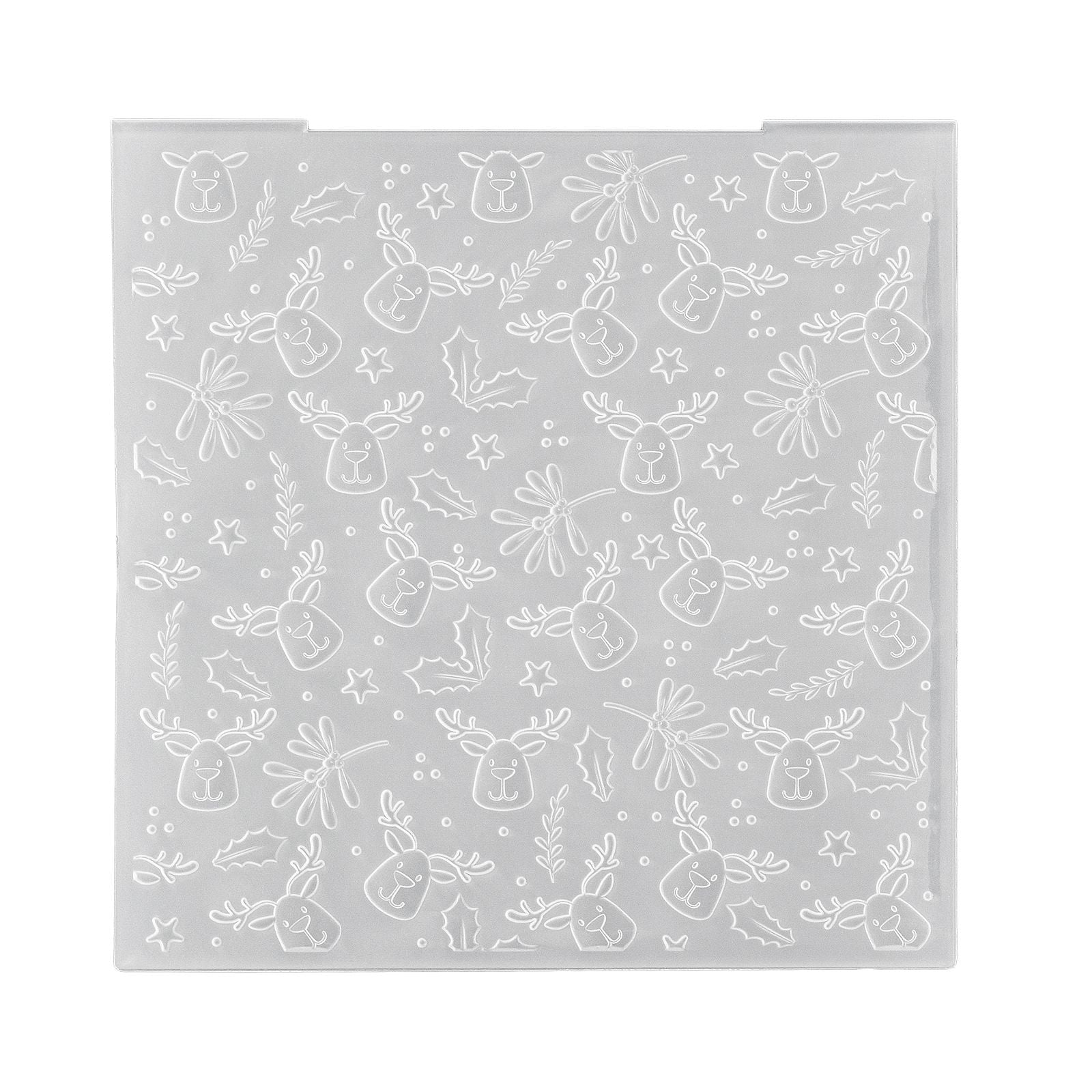 Nellie's choice • 3d embossing folder achtergrond eland 15x15cm