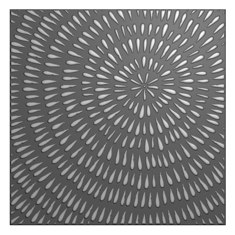 Nellie's choice • 3d embossing folder achtergrond boomringen gestreept 15x15cm