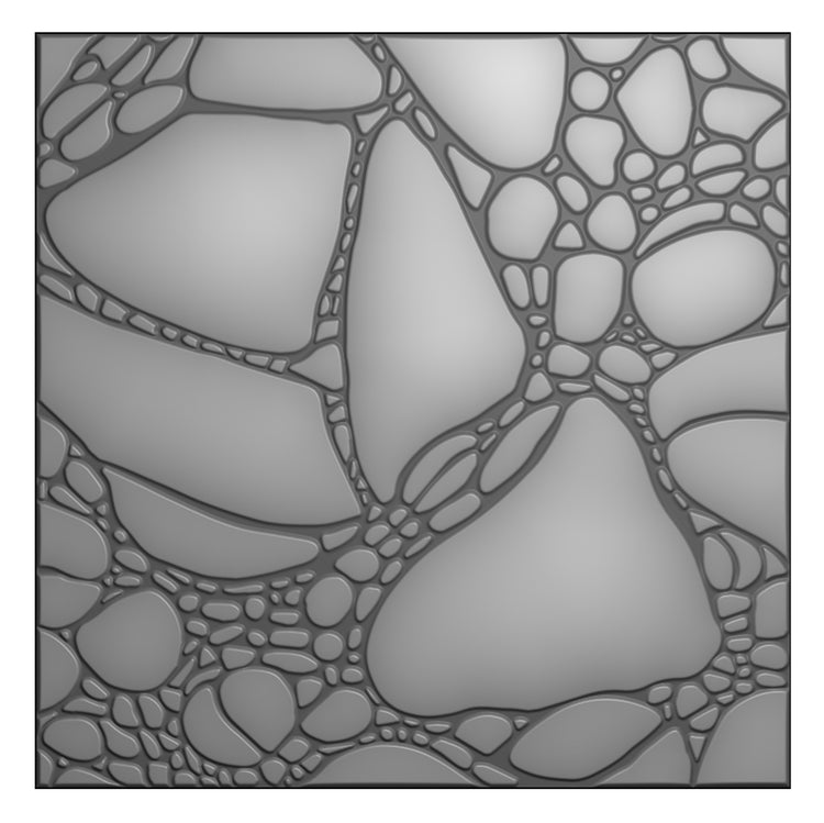 Nellie's choice • 3d embossing folder verfdruppels 15x15cm