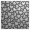 Nellie's choice • embossing folder achtergrond pop up harten 15x15cm