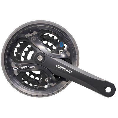 Shimano benelux b.v. shimano efcm361c888cl crankstel acera m361 7 8-sp zwart 48x38x28t+cg kk vierk 170 mm (-4 mm)