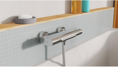 Eisl carneo thermostatische mengkraan bad met watervaluitloop | chroom - 1330090