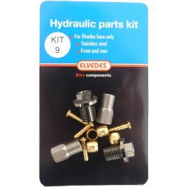 Hydraulische onderdelen kit 9 M9 flensbout en M8