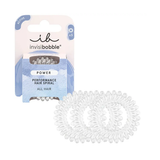 Invisibobble power crystal clear 3 stuks - afbeelding 1
