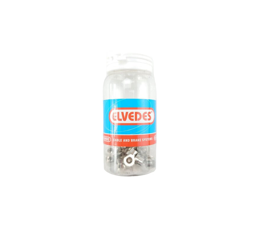 Elvedes cable systems bv elvedes elv9011 platte kant nokjes 5.0 mm. messing (25)