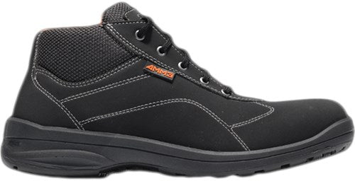 Emma safety footwear emma werkschoen anouk hoog s3 | zwart (d) | maat 37 - 11.148.003.03