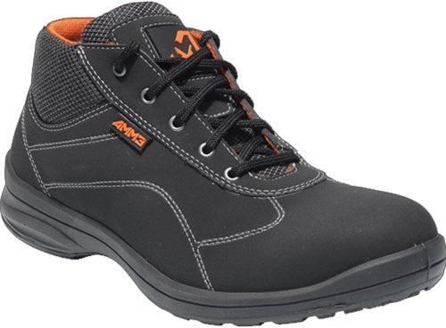 Emma safety footwear emma werkschoen anouk hoog s3 | zwart (d) | maat 37 - 11.148.003.03
